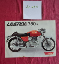 N°21853/  LAVERDA 750 S / prospectus couleur italiano/english