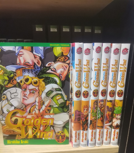 Lot manga golden wind - lot, « golden