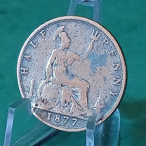 Pièce half penny victoria - 1,