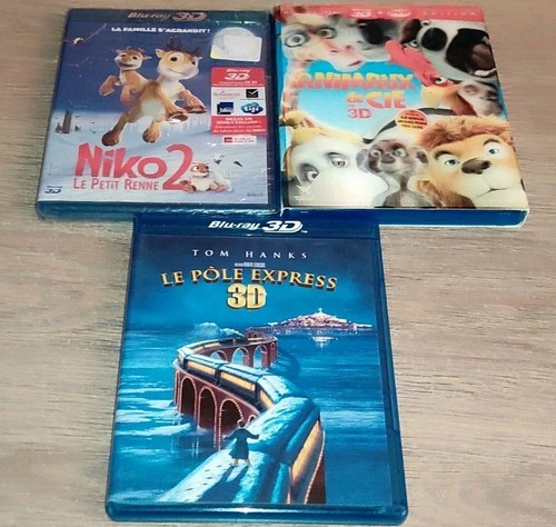 Lot blu ray dessin animé - lot,