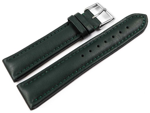 Bracelet montre cuir - , lisse