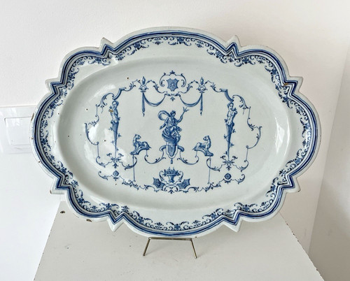 Plat ancien 18ème siècle