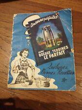 Advertising booklet and antique recipes CANNED JARS "THE PERFECT"