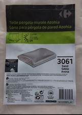 Toile de remplacement de tonnelle murale de jardin 3x2 Pergola
