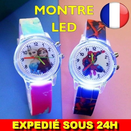 Montre led spiderman - led, reine