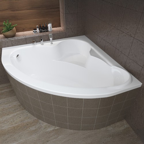 Baignoire bain angle 120x120 - baignoire,