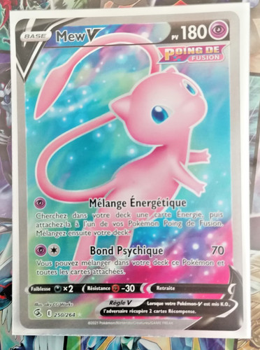 Carte pokémon mew full art - pokémon,