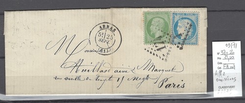 France lettre arras - france,