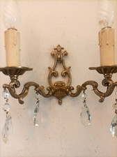 Applique cage double en bronze