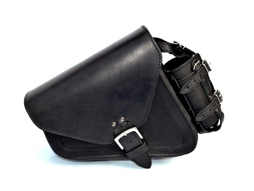 Haut cuir noir simple - noir,
