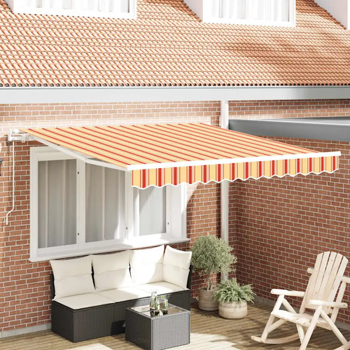 Auvent rétractable tissu - rétractable,