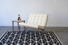 Mid Century Brown Leather