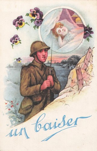 Illustree patriotique une - cp,