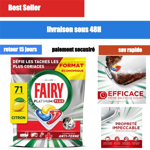 Fairy platinum plus - plus, tablettes