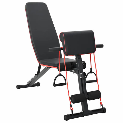 Banc musculation noir 131 - musculation, x