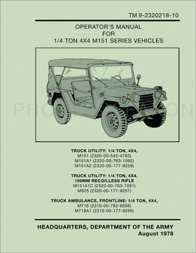1969 1978 jeep m151 - 1969-1978,