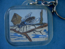 Keychain - Beeille Hive - Maison ABEILLE Bimbeloterie Marseille Sixties
