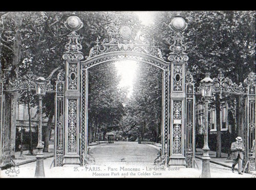 Paris viii parc monceau - parc, /