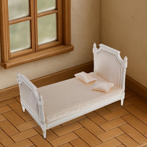 Lit double rustique - , bois