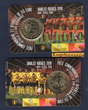 2,5 Euro Commémo Belgique 2018 Red Devils equipe Nationale Belge de Football