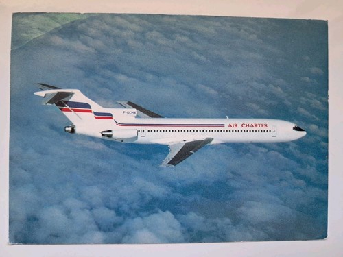 Carte postale air charter - postale,