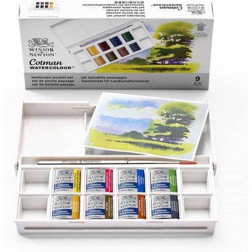 Peinture aquarelle boite de - boite,