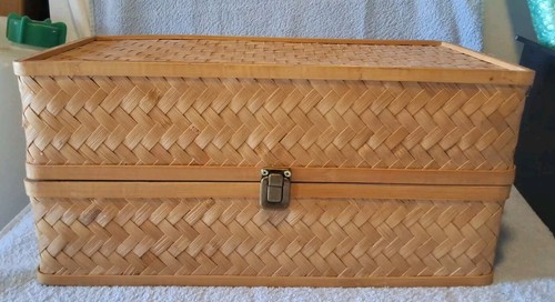 Panier pique nique osier - pique-nique, en