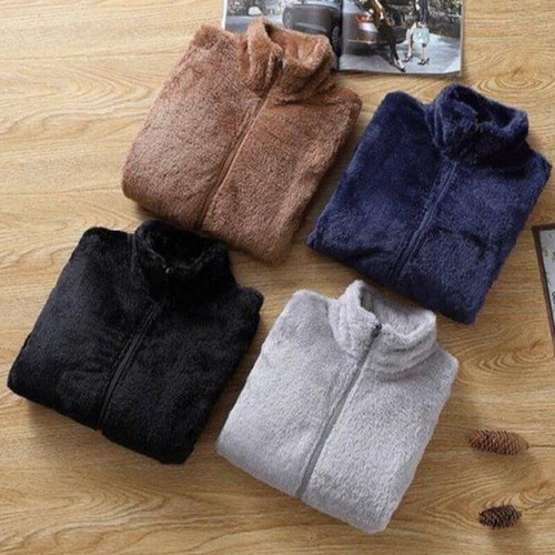 Hommes manteau fausse fourrure - hommes,