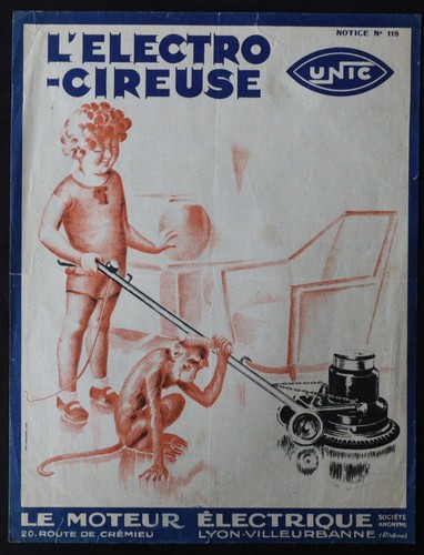 Publicité electro cireuse - publicité, l'electro-cireuse
