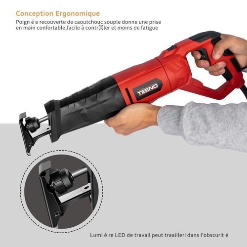 Scie sabre 850w avec - 850w, 2