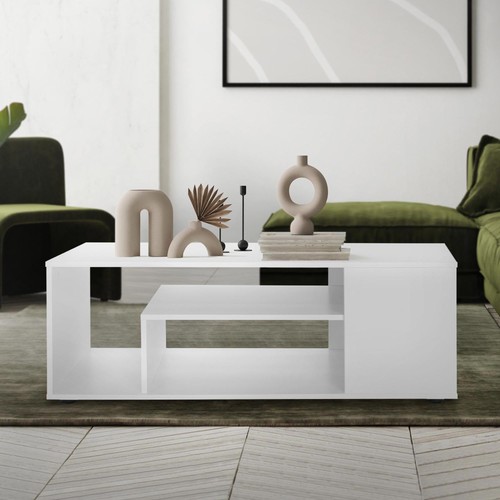 Table basse blanc - , salon