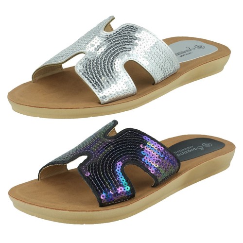 Mules paillettes pour - À,