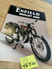 Motorcycle Royal Enfield 350 Bullet 500 Prospectus Advertising Catalog