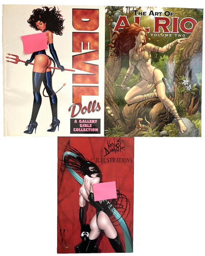 Lot fantasy art books - lot, of
