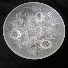 Verlys Coupe en verre pressé