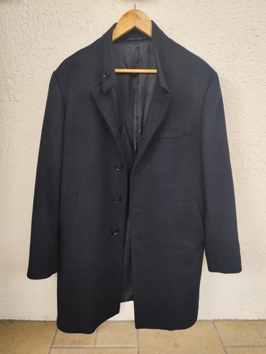 Cortefiel pardessus homme noir
