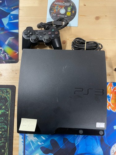 Console playstation noire - console, 3