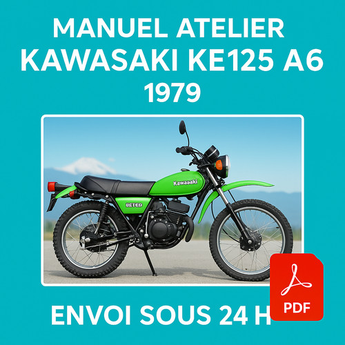 Manuel atelier kawasaki ke125 - manuel,