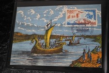 FRANCE COLLECTION OF 925+ STAMPS & 40 COVERS STORED IN RED TIMBRES ALBUM