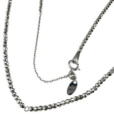 Collier chaîne boule miroir
