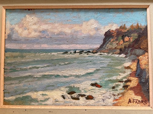 Tableau signé fabre - tableau,