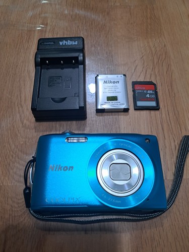 Nikon coolpix s3300 blue - coolpix,