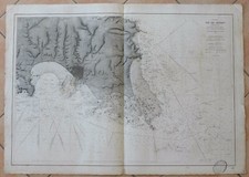 Carte marine 1901 JERSEY