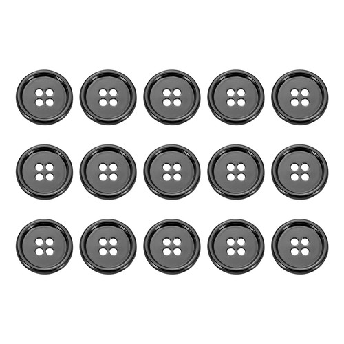 15pcs boutons métalliques - boutons,