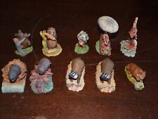 10 figurines porcelaine Elfie Harris Franklin Mint 1986