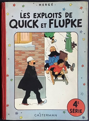 Quick flupke 4ème série - quick,