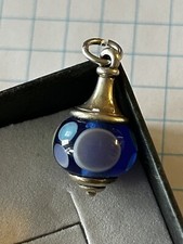 REDUCED PRICE James Avery Blue Dot Glass Finial Charm Free Shipping