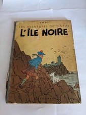 tintin l'ile noir B1 hergé 1947	BE