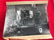 Photo ancienne vendanges le