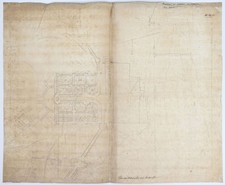 DESSIN PLAN DE MEUDON CHÂTEAU